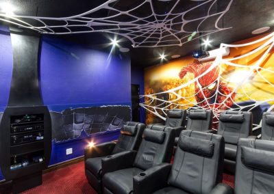Spiderman Home Cinema Design