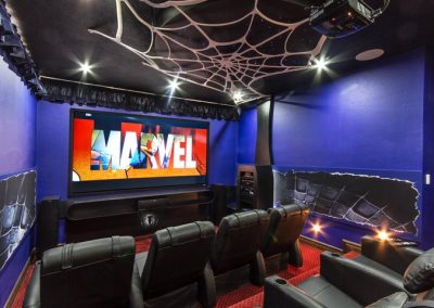 Spiderman Home Cinema Design