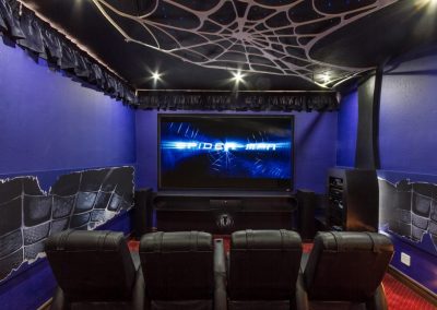 Spiderman Home Cinema Design